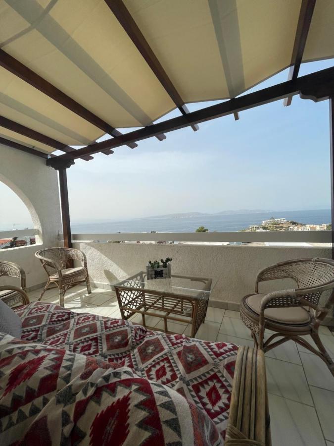 180° View To Sea Villa Vathí Exterior foto