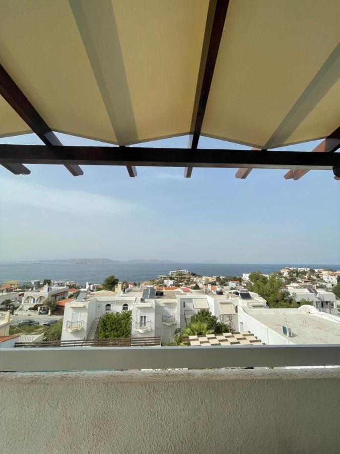 180° View To Sea Villa Vathí Exterior foto