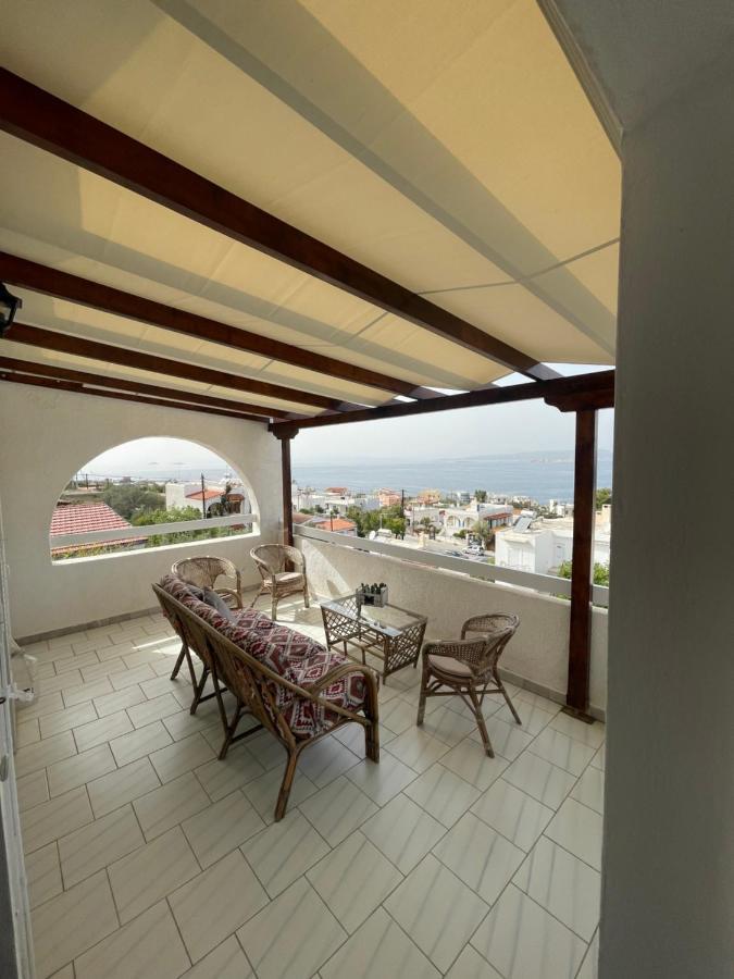 180° View To Sea Villa Vathí Exterior foto