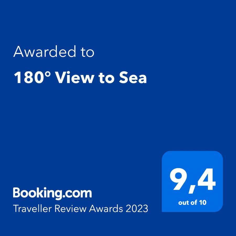 180° View To Sea Villa Vathí Exterior foto
