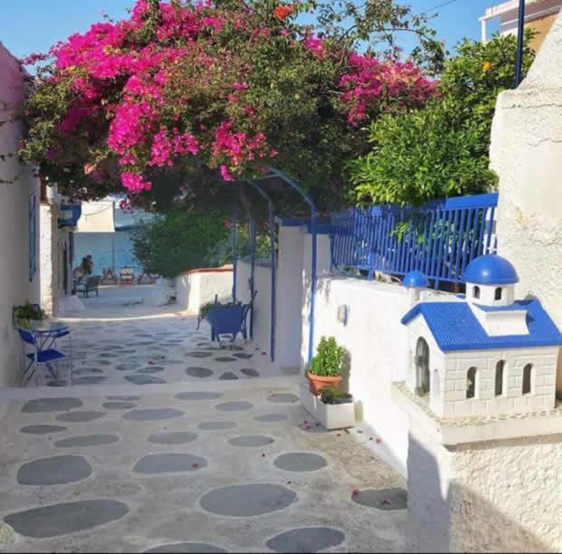 180° View To Sea Villa Vathí Exterior foto